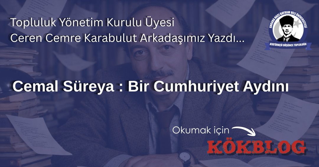 Cemal Süreya: Bir Cumhuriyet Aydını
